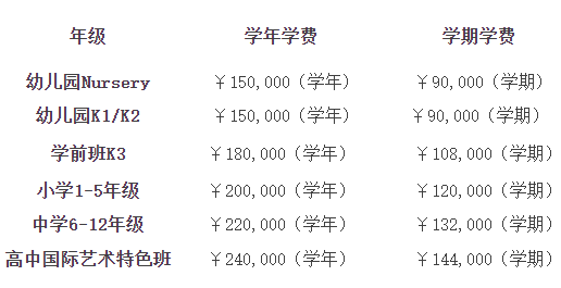 北京君诚国际双语学校招生简章