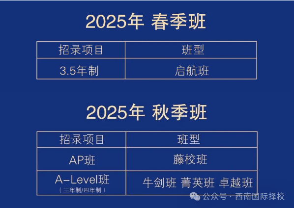 2025年武汉光谷未来学校国际部春季招生简章