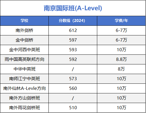 2025年南京国际班招生计划汇总！附各国际学校开设课程！