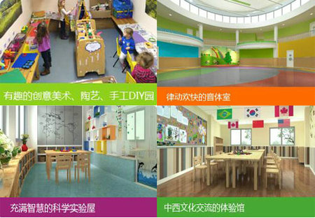 中加枫华国际幼儿园环境
